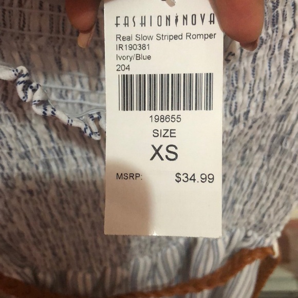 Stripe romper - Picture 3 of 4